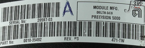 4843 APPLIED MATERIALS ASSY, LAMP MODULE, DELTA WITH POWER CABLE